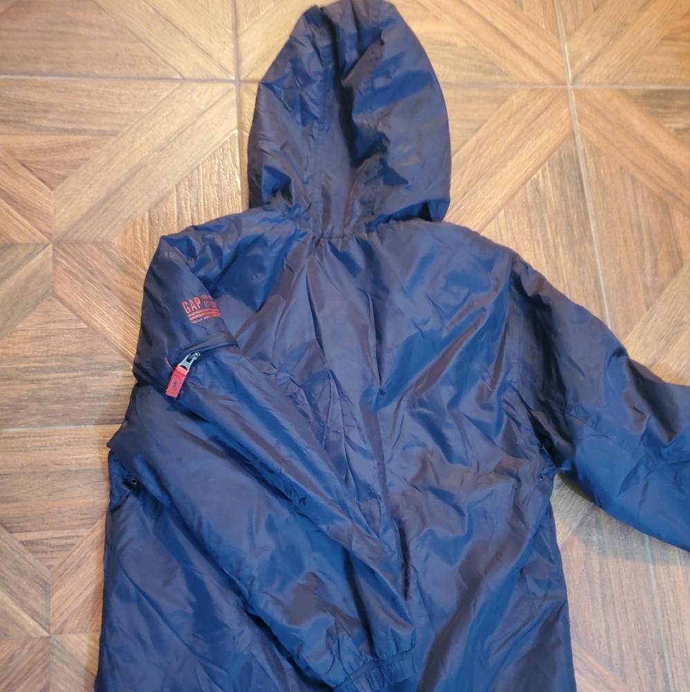 Used kids light jacket dark blue